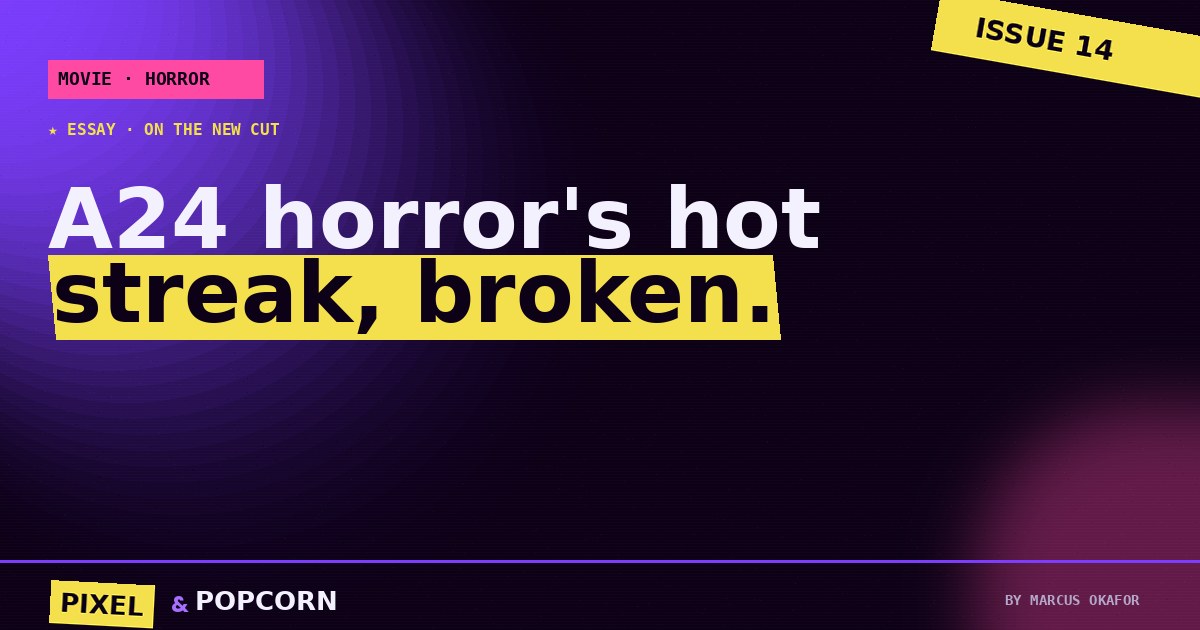 A24 horror